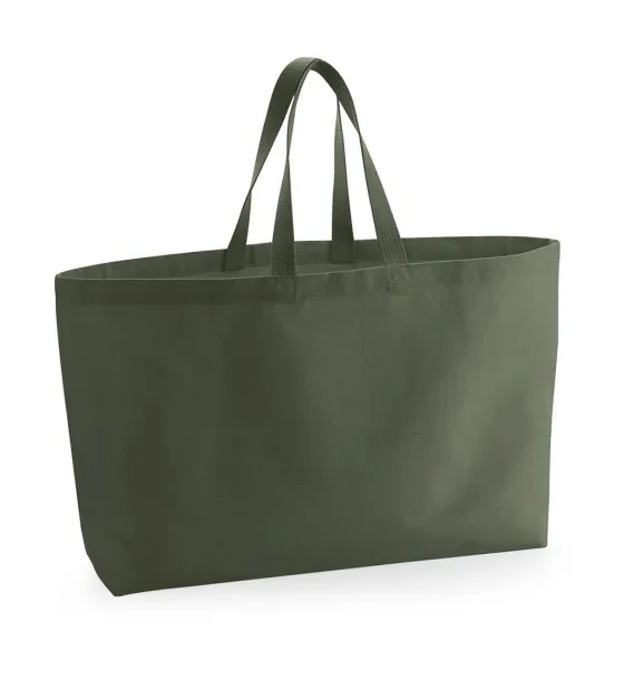  Oversized platnena torba - Westford Mill Olive Green