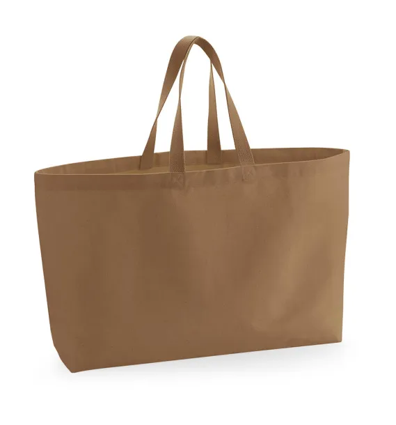  Oversized platnena torba - 475 g/m² - Westford Mill Caramel