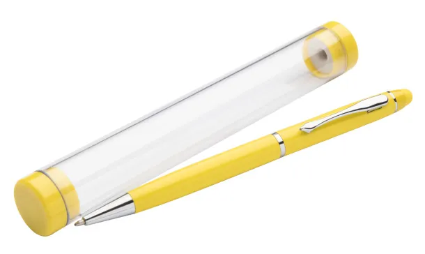 Bolcon touch ballpoint pen Yellow Transparent