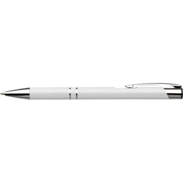  Recycled aluminium ball pen white