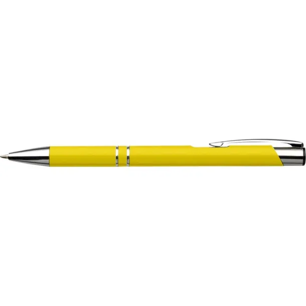  Recycled aluminium ball pen yellow