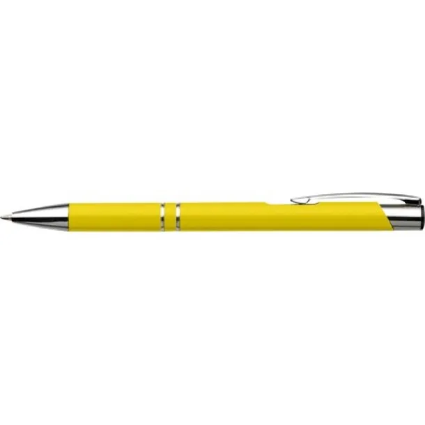  Recycled aluminium ball pen yellow