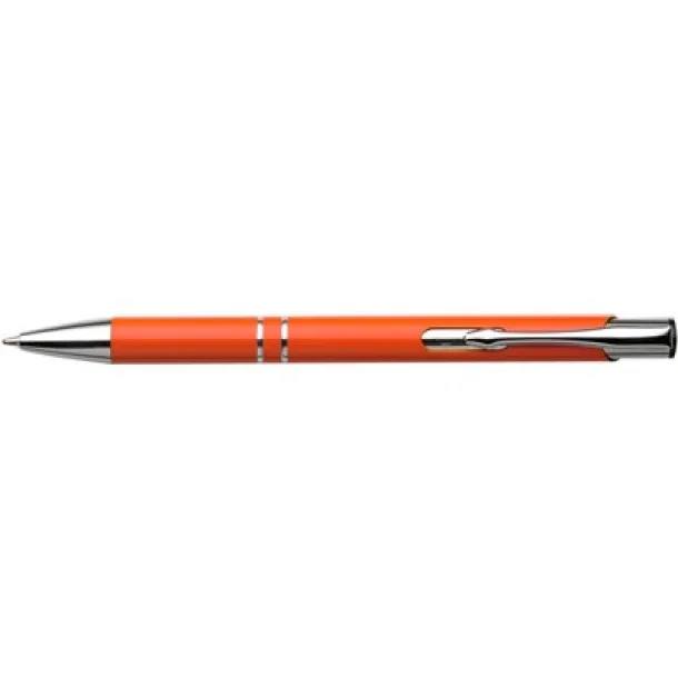  Recycled aluminium ball pen orange