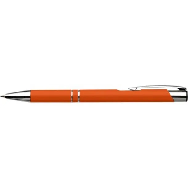  Recycled aluminium ball pen orange