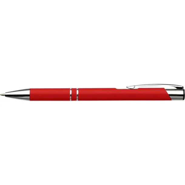  Recycled aluminium ball pen Crvena