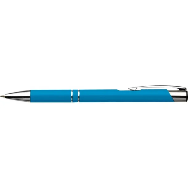  Recycled aluminium ball pen blue