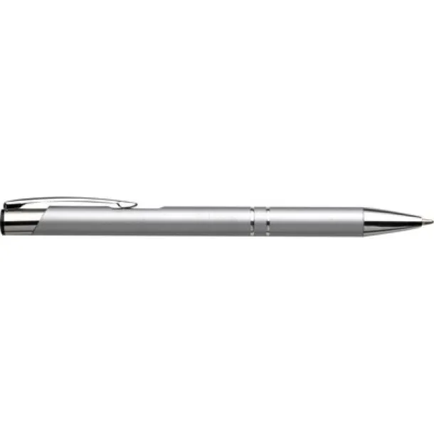  Recycled aluminium ball pen silver