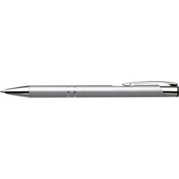  Recycled aluminium ball pen silver