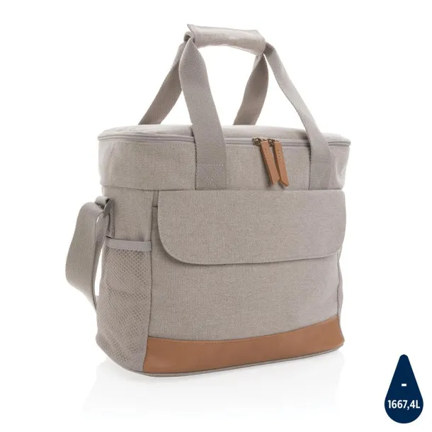  Impact AWARE™ 16 oz. rcanvas cooler bag - XD Collection Grey 