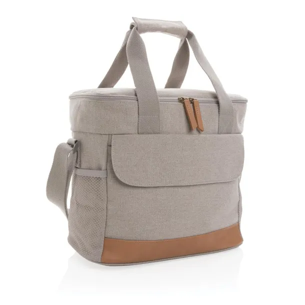  Impact AWARE™ 16 oz. rcanvas cooler bag - XD Collection Grey 