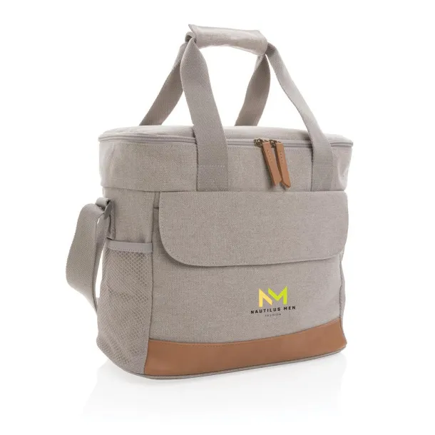  Impact AWARE™ 16 oz. rcanvas cooler bag - XD Collection Grey 