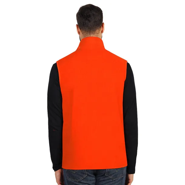 TRAPPER polar fleece vest - EXPLODE Orange