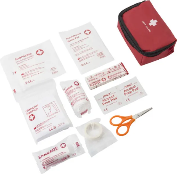  Nylon first aid kit Tiffany red