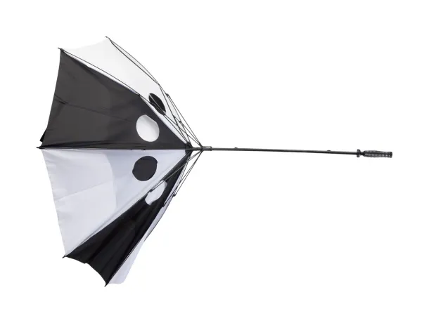 Budyx windproof golf umbrella Black White