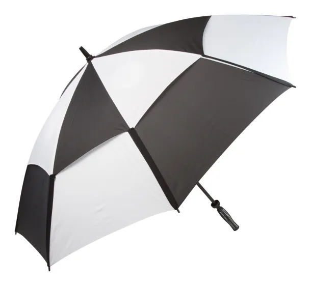 Budyx windproof golf umbrella Black White