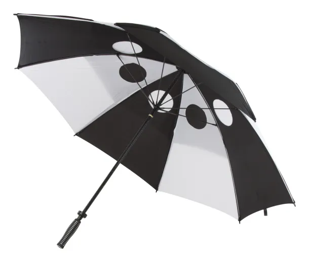 Budyx windproof golf umbrella Black White