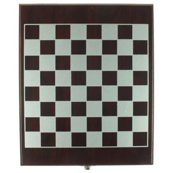  Wine set, 5 pcs, chess game wood