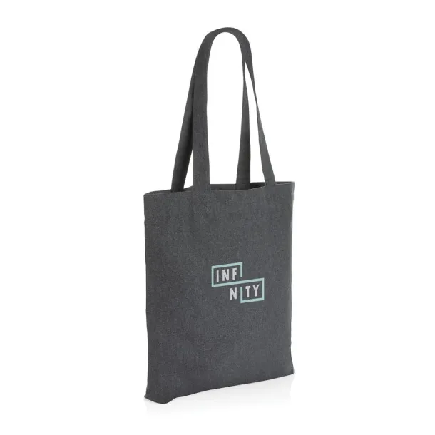  Impact AWARE™ recycled canvas tote bag 285gsm undyed - XD Collection Anthracite 