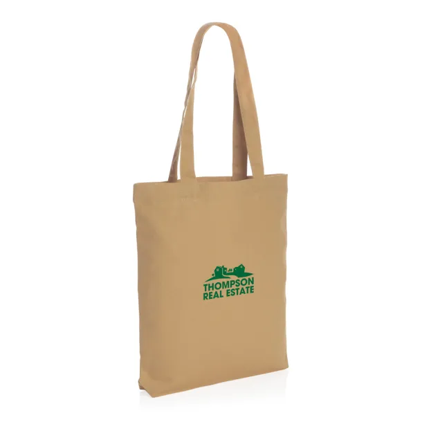  Impact AWARE™ recycled canvas tote bag 285gsm undyed - XD Collection brown 