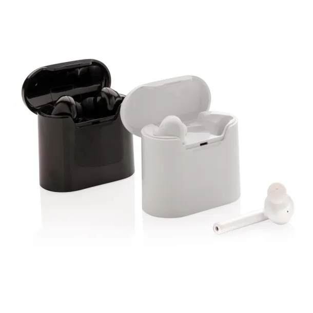 Liberty wireless earbuds in charging case - XD Collection Black 