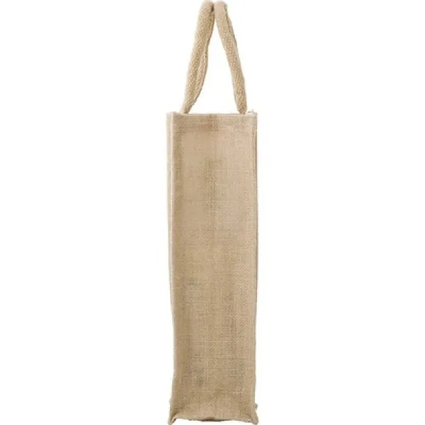  Cotton bottle bag brown