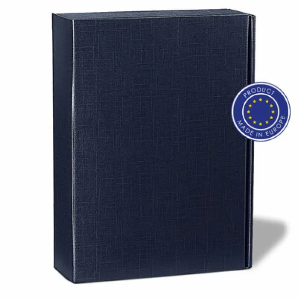  Ekskluzivni kutija za vino, 3 odjeljka Mornarski plava