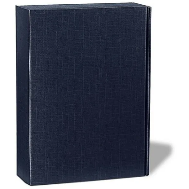  Ekskluzivni kutija za vino, 3 odjeljka Mornarski plava