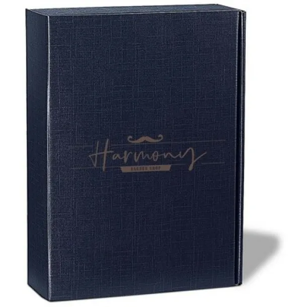  Exclusive wine carton 3 el. Mornarski plava