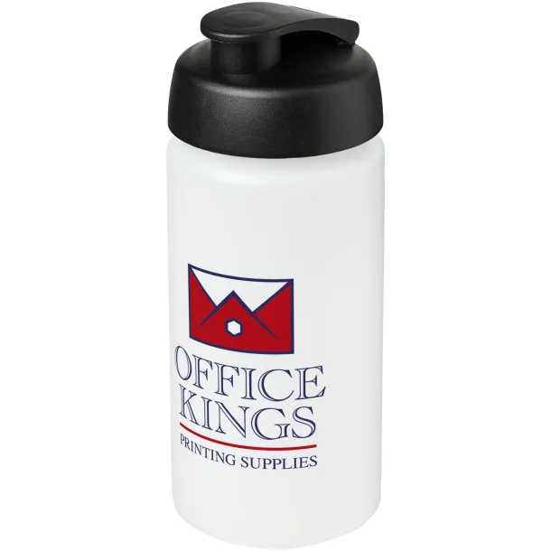 Baseline® Plus grip 500 ml flip lid sport bottle White Crna