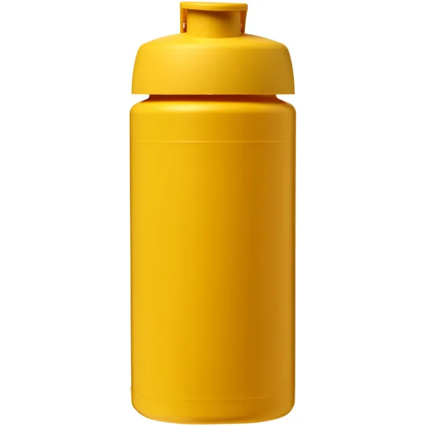 Baseline® Plus grip 500 ml flip lid sport bottle - Unbranded Yellow