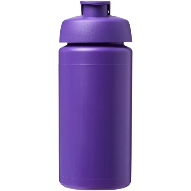 Baseline® Plus grip 500 ml flip lid sport bottle Purple