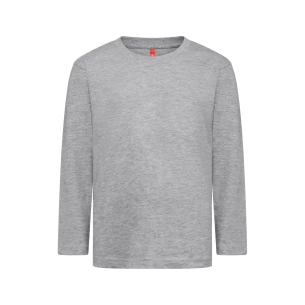 THC BUCHAREST KIDS Majica dugih rukava, 150 g/m2 Heather light grey