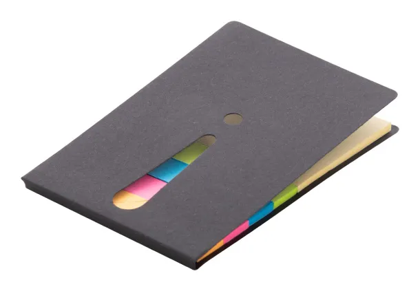 Exclam adhesive notepad Black