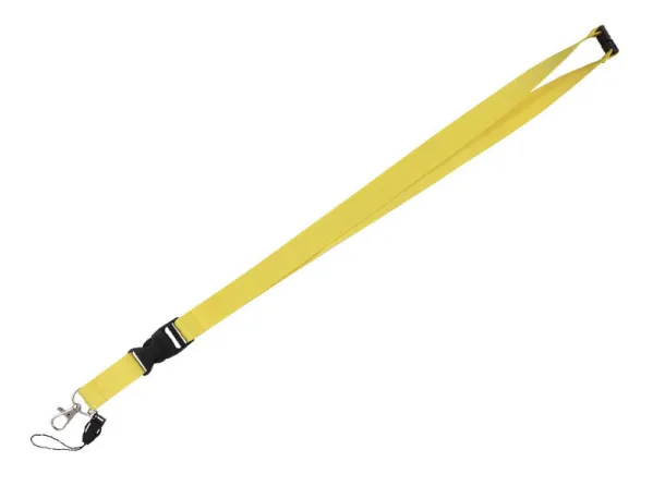 STEP-UP lanyard for ID cards Yellow