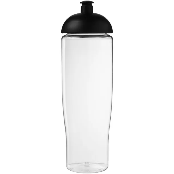 H2O Tempo® 700 ml dome lid sport bottle - Unbranded White Solid black