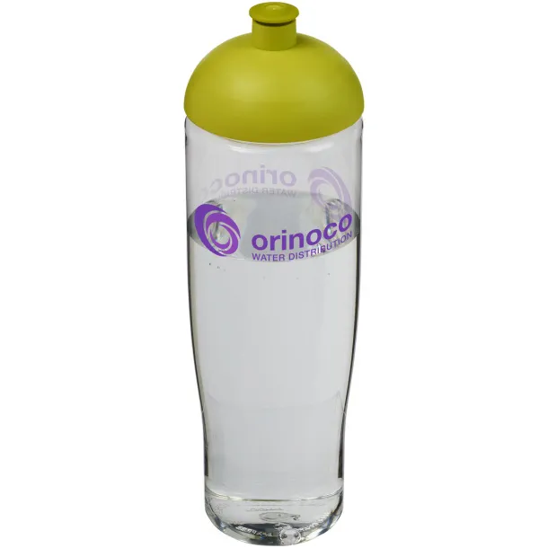 H2O Tempo® 700 ml dome lid sport bottle - Unbranded White Lime