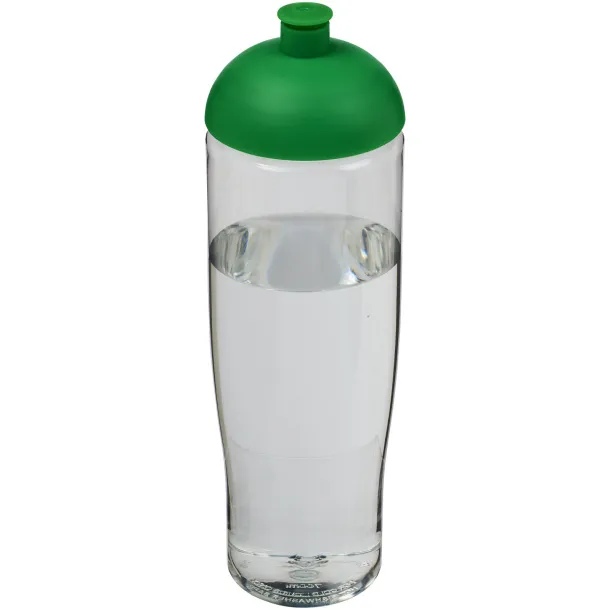 H2O Tempo® 700 ml dome lid sport bottle - Unbranded White Green