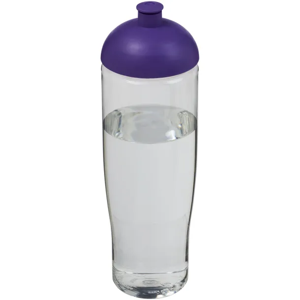 H2O Tempo® 700 ml dome lid sport bottle - Unbranded White Purple