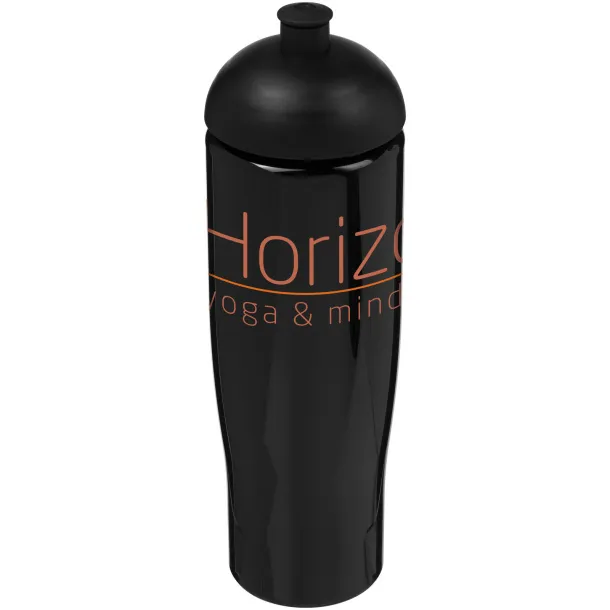 H2O Tempo® 700 ml dome lid sport bottle Solid black