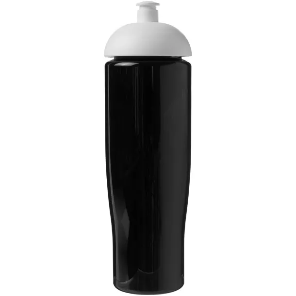 H2O Tempo® 700 ml dome lid sport bottle Solid black White