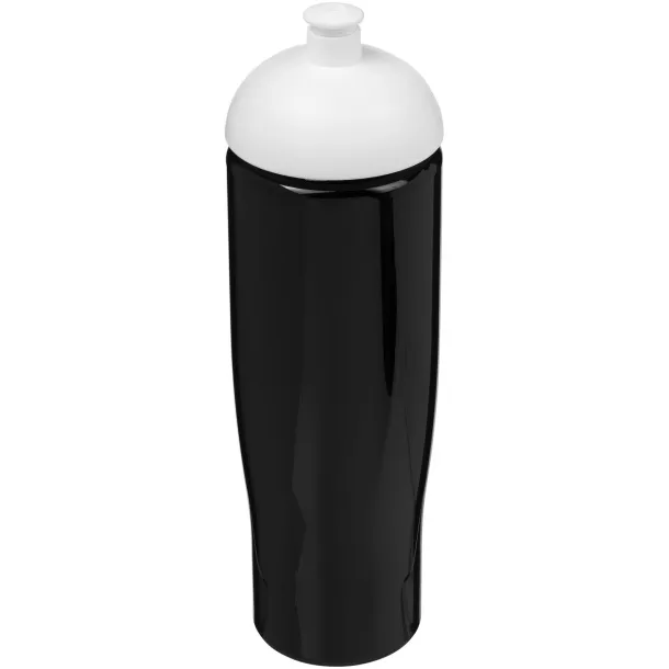 H2O Tempo® 700 ml dome lid sport bottle Solid black White