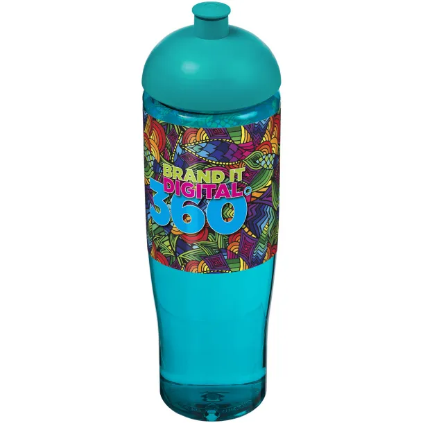 H2O Tempo® 700 ml dome lid sport bottle - Unbranded Aqua