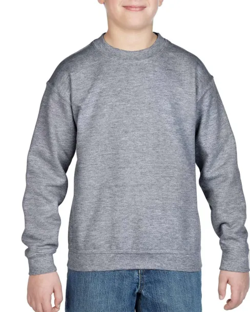  HEAVY BLEND™ YOUTH CREWNECK SWEATSHIRT - 271 g/m² - Gildan Graphite Heather