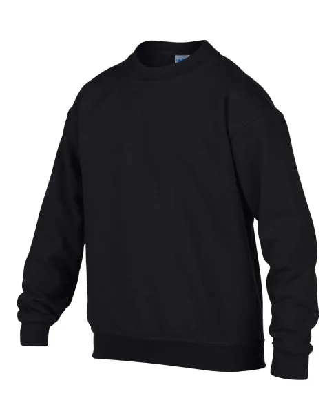  HEAVY BLEND™ YOUTH CREWNECK SWEATSHIRT - 271 g/m² - Gildan Black