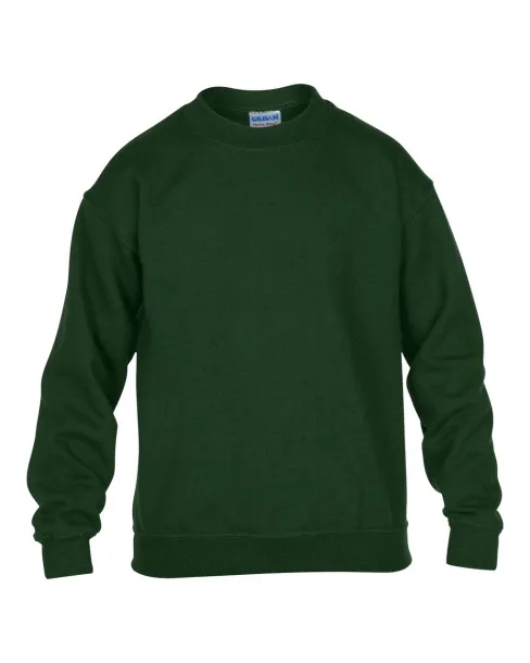  HEAVY BLEND™ YOUTH CREWNECK SWEATSHIRT - 271 g/m² - Gildan Šumski zelena