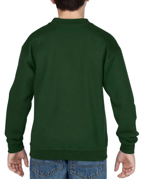  HEAVY BLEND™ YOUTH CREWNECK SWEATSHIRT - 271 g/m² - Gildan Šumski zelena