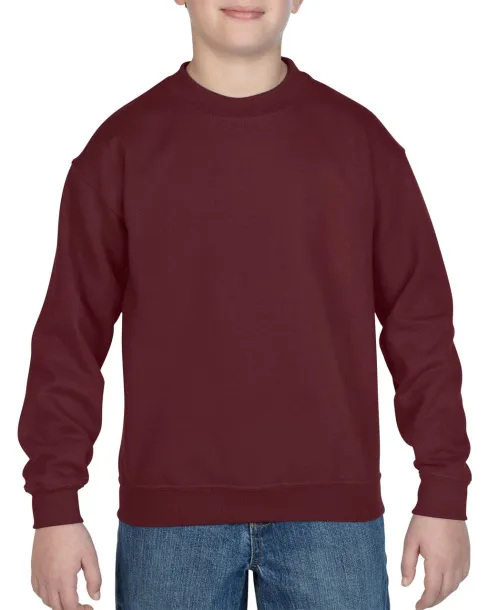  HEAVY BLEND™ YOUTH CREWNECK SWEATSHIRT - 271 g/m² - Gildan Maroon