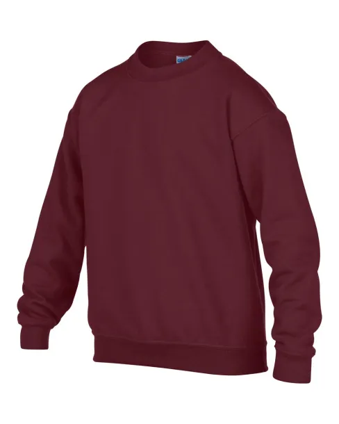  HEAVY BLEND™ YOUTH CREWNECK SWEATSHIRT - 271 g/m² - Gildan Maroon