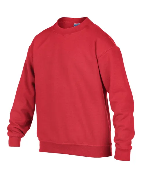  HEAVY BLEND™ YOUTH CREWNECK SWEATSHIRT - 271 g/m² - Gildan Red