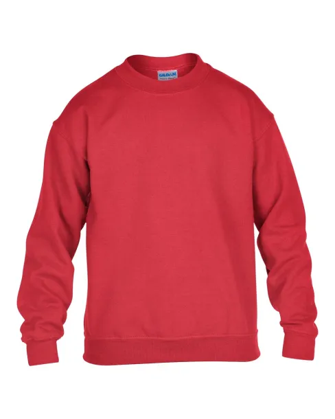  HEAVY BLEND™ YOUTH CREWNECK SWEATSHIRT - 271 g/m² - Gildan Red